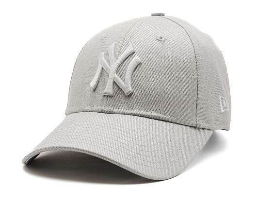 Damen Kappe New Era - MLB Metallic Denim 9FORTY - NY Yankees - Silver / White