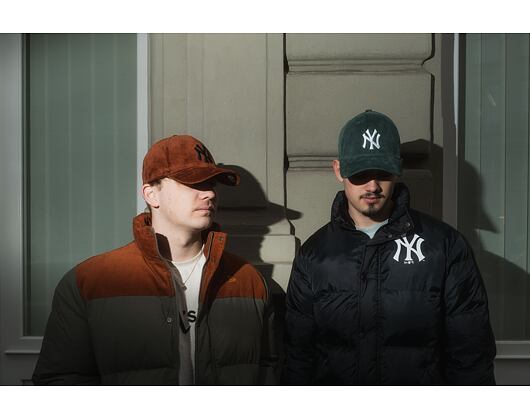 Kappe New Era - 39THIRTY MLB Cord - NY Yankees - Green / White