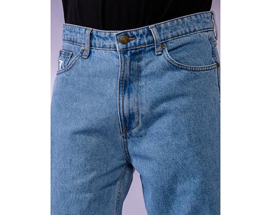 Hose Karl Kani Small Signature Baggy Five Pocket Denim vintage mid blue