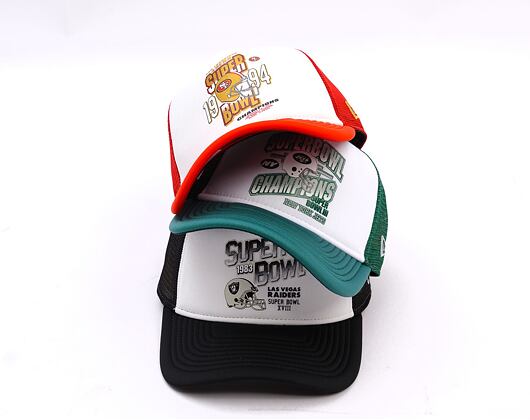 Kappe New Era - NFL Superbowl 9FORTY Trucker - NY Jets - Emerald Green