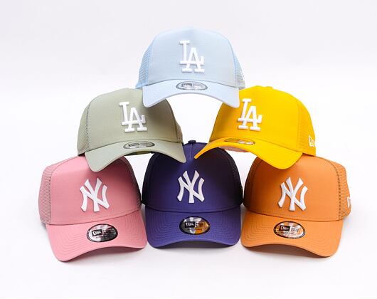 Kappe New Era - MLB Essential 9FORTY Trucker - NY Yankees - Blue