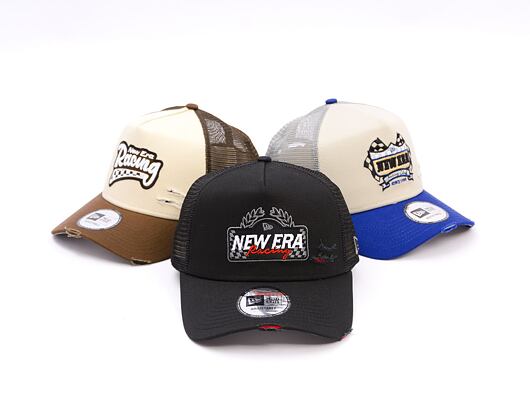 Kappe New Era - Motosport 9FORTY Trucker - Black / Red