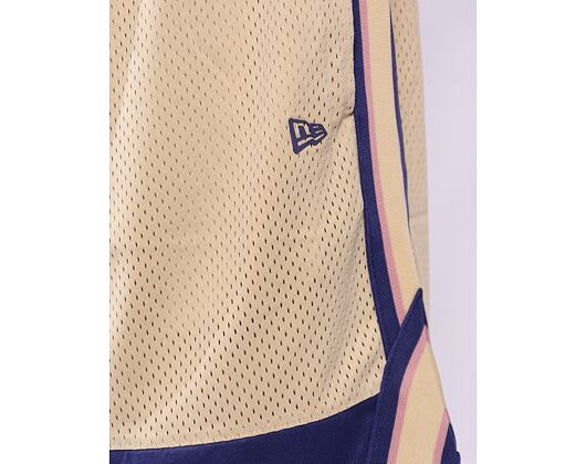 Shorts New Era - Oversized Mesh Shorts - Stone