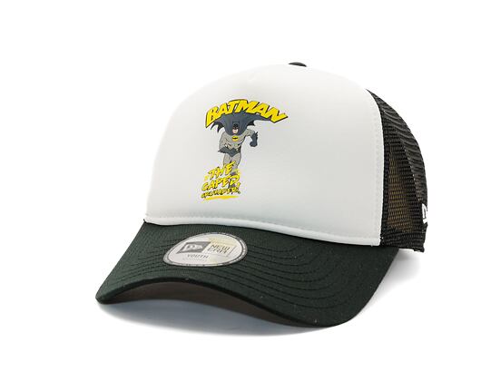 Kinder Kappe New Era - Warner Bros Batman 9FORTY Trucker - Black