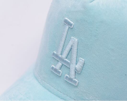 Kappe New Era - MLB Velour 9FORTY Trucker - LA Dodgers - Mint Green