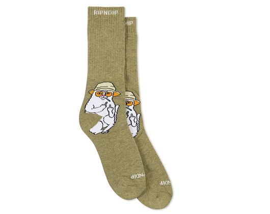 Socken Rip N Dip - Nermal S Thompson Socks - Heather Olive