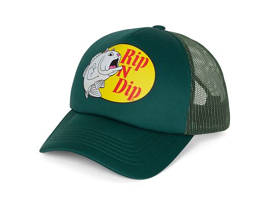 Kappe Rip N Dip - Catfish Trucker Hat Light - Olive