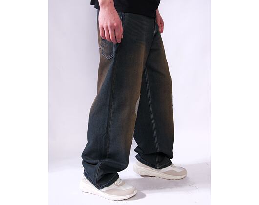 Hose Karl Kani - Og Distress Relaxed Baggy - dark blue