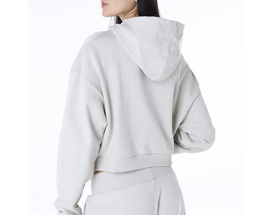 Damen Pullover New Era - MLB Floral Graphic Crop Hoodie - NY Yankees - Stone