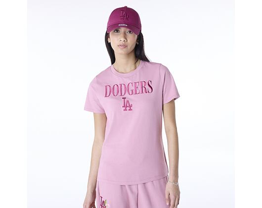 Damen T-Shirt New Era - MLB Graphic Tee - LA Dodgers - Pink