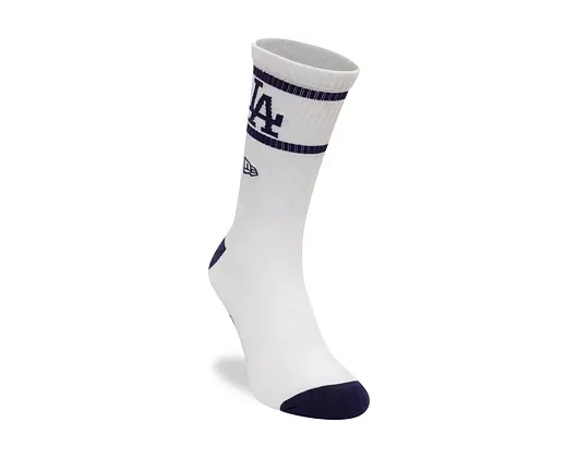 Socken New Era - MLB Seasonal Crew - LA Dodgers - White / Blue