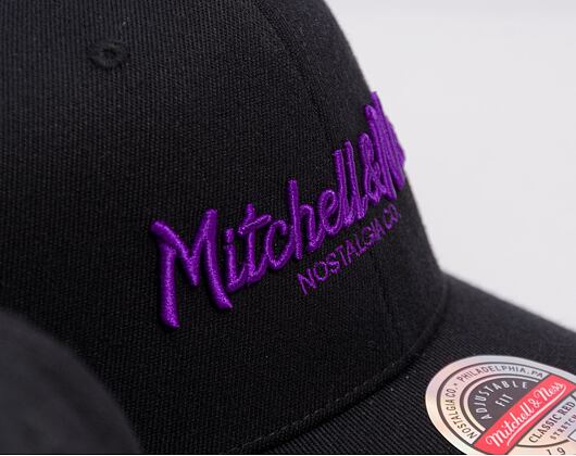 Kappe Mitchell & Ness - Branded Pinscript Classic Red - Black/Purple