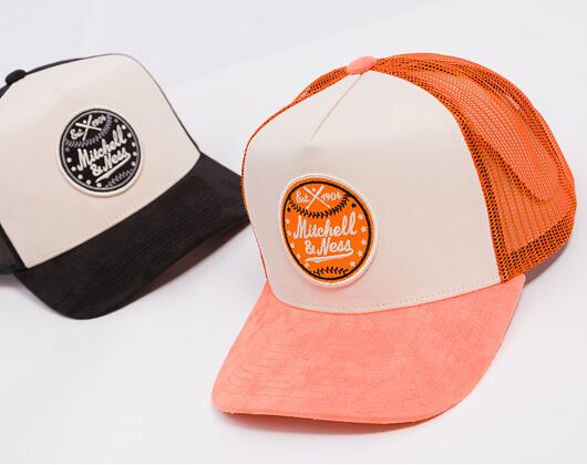 Kappe Mitchell & Ness - Baseball Trucker - Cream/Maroon