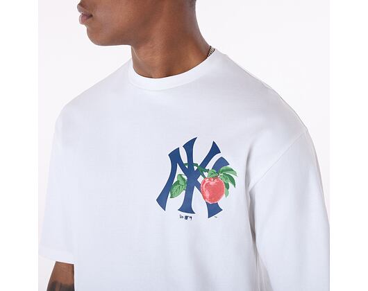 T-Shirt New Era - MLB Fruit Graphic - NY Yankees - Off White