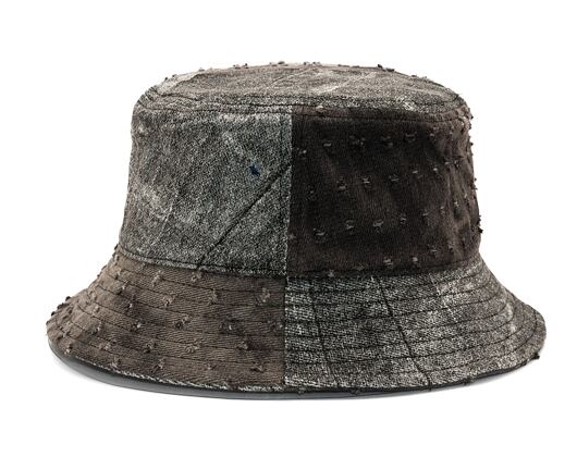 Hut Kangol - Denim Mashup Bucket - Black Trompe L'Oeil