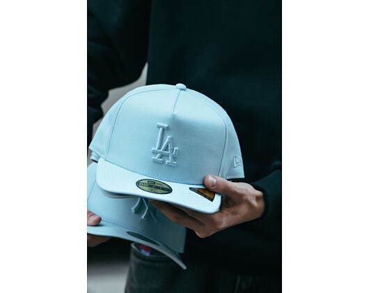 Kappe New Era - MLB Color Pack 59FIFTY A-Frame - LA Dodgers - Baby Blue