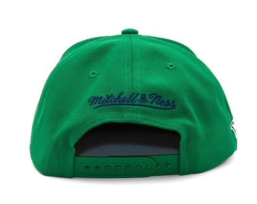 Kappe Mitchell & Ness - Dallas Mavericks - Big Time Snapback Hwc - Green