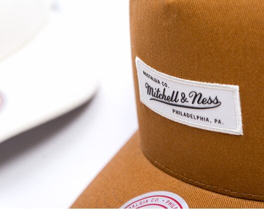Kappe Mitchell & Ness - Branded Box Logo 2.0 Pro Snapback - Branded - Tan