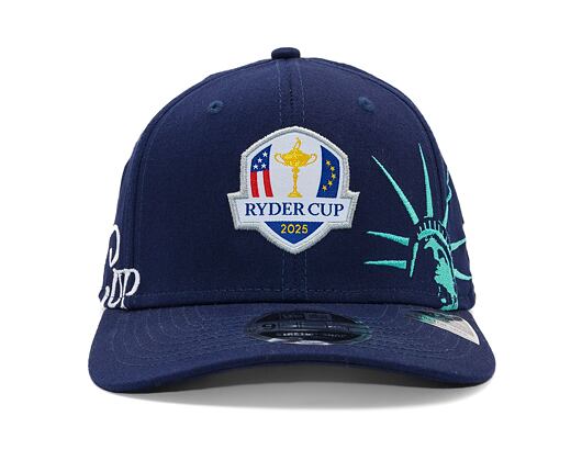 Kappe New Era - Ryder Cup Oversized Emblem 9FIFTY Stretch-Snap - Light Navy