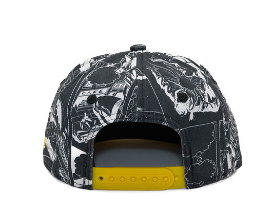 Kinder Kappe New Era - WARNER BROS DC Print 9FIFTY - Batman - Yellow / Black
