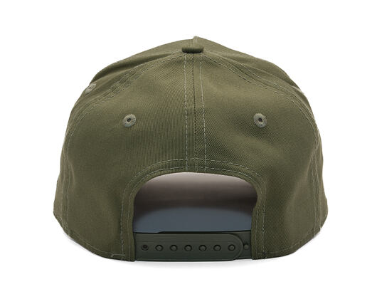 Kappe New Era - MLB Tonal Outline 9FORTY A-Frame - LA Dodgers - New Olive