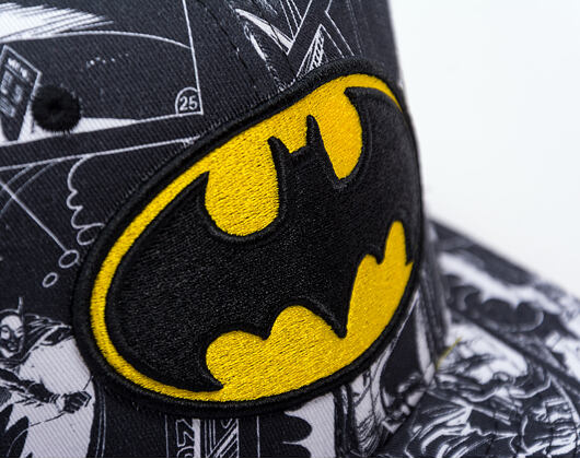 Kinder Kappe New Era - WARNER BROS DC Print 9FIFTY - Batman - Yellow / Black