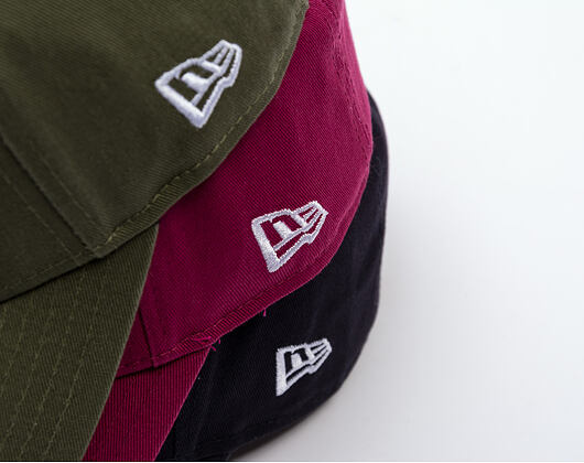 Kappe New Era - Branded Washed Patch 9FORTY A-Frame - Cherry