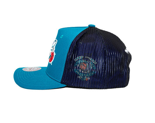 Kappe Mitchell & Ness - NBA Tremor Trucker HWC - Charlotte Hornets - Teal
