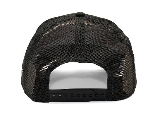 Kappe New Era - Branded Buffalo Patch 9FORTY Trucker - Black