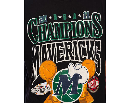 T-Shirt Mitchell & Ness - NBA Big Champ Tee - Dallas Mavericks - Black