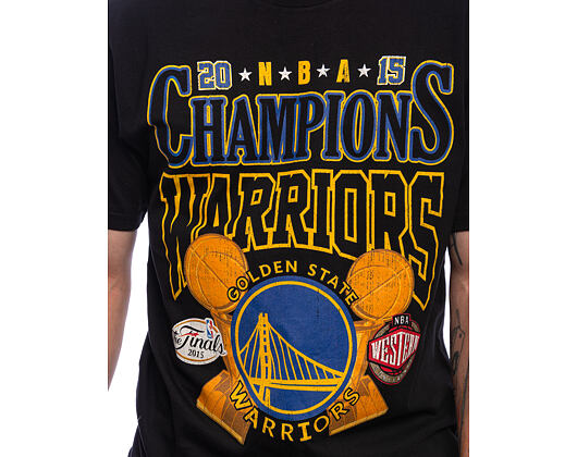 T-Shirt Mitchell & Ness - NBA Big Champ Tee - Golden State Warriors - Black