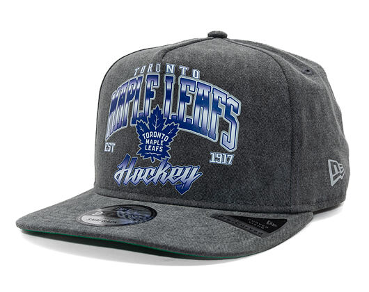 Kappe New Era -  9FIFTY A-Frame NHL Washed - Toronto Maple Leafs - Black