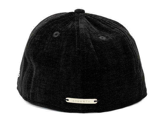 Kappe New Era - "MLB 59FIFTY Day - Velour" - Atlanta Braves - Black