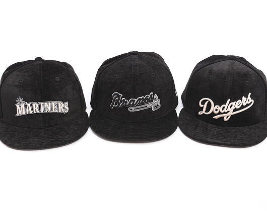 Kappe New Era - "MLB 59FIFTY Day - Velour" - Seattle Mariners - Black