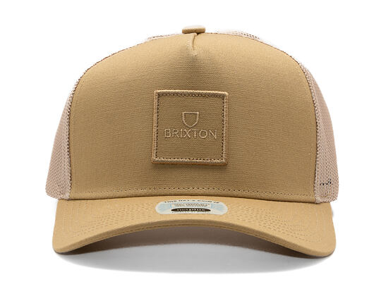 Kappe Brixton - Alpha Block X C Mp Mesh Cap - Sand/Sand