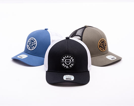 Kappe Brixton - Crest Mp Mesh Cap - Black