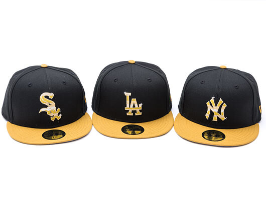 Kappe New Era - MLB 59FIFTY Day - LA Dodgers - Black & Gold