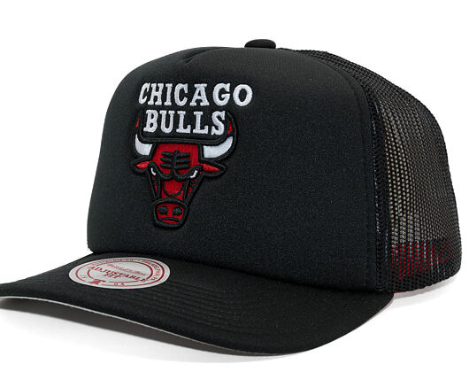 Kappe Mitchell & Ness - Hidden Trucker - Chicago Bulls - Black