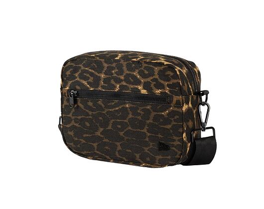 Bauchtasche New Era - Branded Leopard - Camel / Black