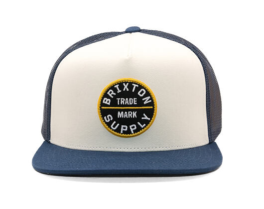 Kappe Brixton - Oath Mp Trucker Hat - Mood Indigo/Off White/Mood Ind