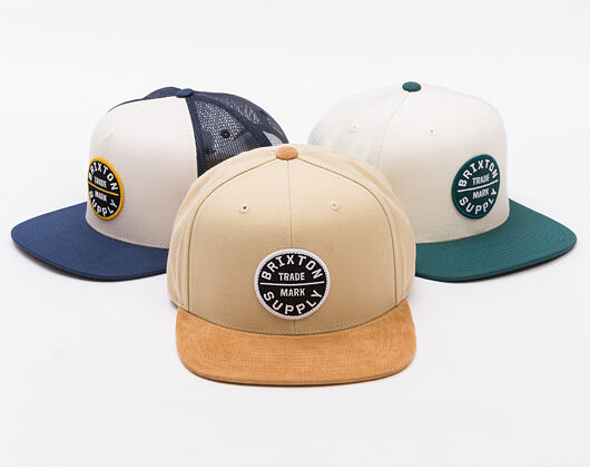 Kappe Brixton - Oath Iii Snapback - Sand/Light Brown Corduroy
