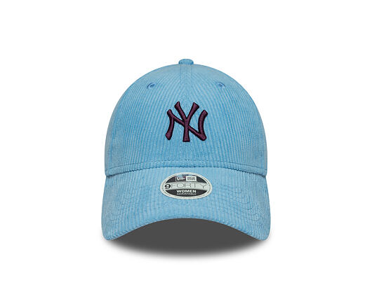 Damen Kappe New Era - MLB Cord 9FORTY - NY Yankees - Blue / Burgundy