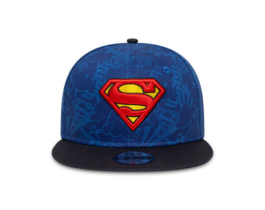 Kinder Kappe New Era - Seasonal Superman 9FIFTY - Azure