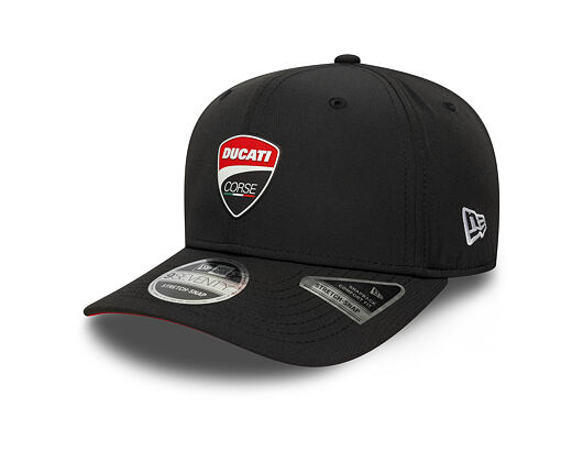 Kappe New Era - DUCATI MOTOR Recycled 9SEVENTY Stretch-Snap - Black / Scarlet