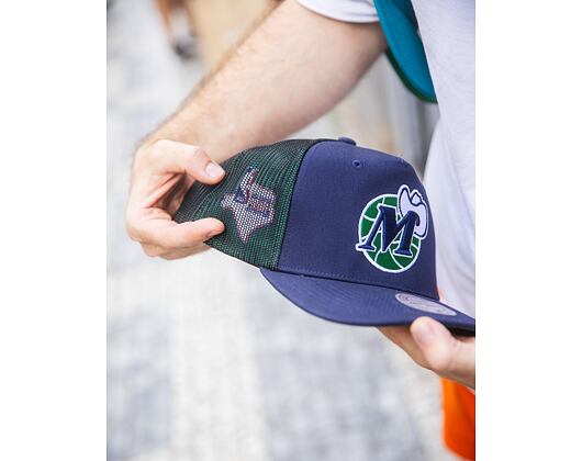 Kappe Mitchell & Ness - NBA Tremor Trucker HWC - Dallas Mavericks - Navy