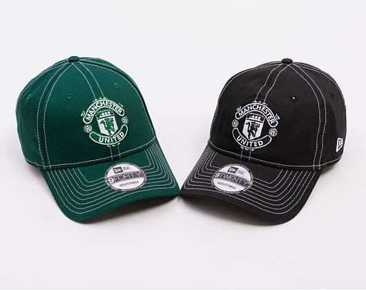 Kappe New Era - Constrast Stitch 9TWENTY - Manchester United FC - Black