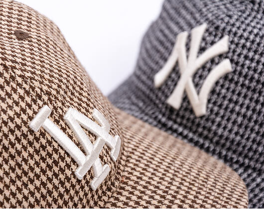 Kappe New Era - MLB Houndstooth 9TWENTY - LA Dodgers - Auburn