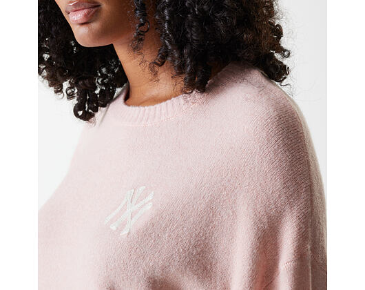 Damen Strickpullover New Era - MLB Knit Sweater - NY Yankees - Light Pink