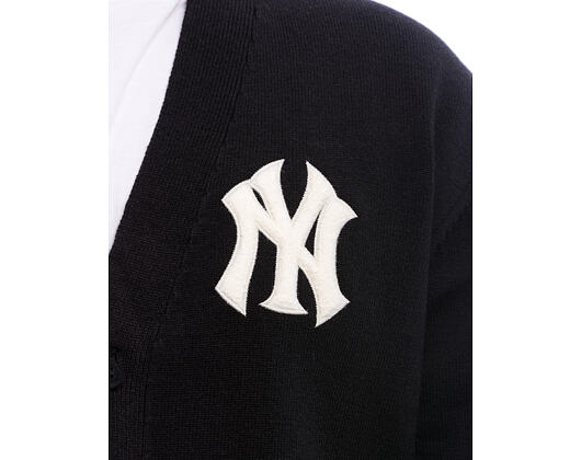 Strickpullover New Era - MLB Cardigan Knit - NY Yankees - Black