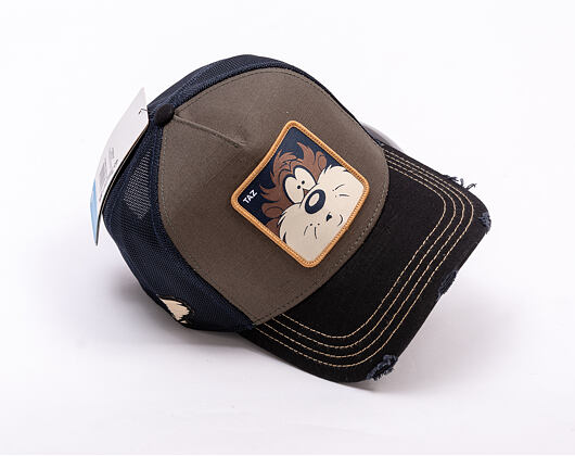 Kappe Capslab - Looney Tunes Trucker - Distress Taz - Black /Brown